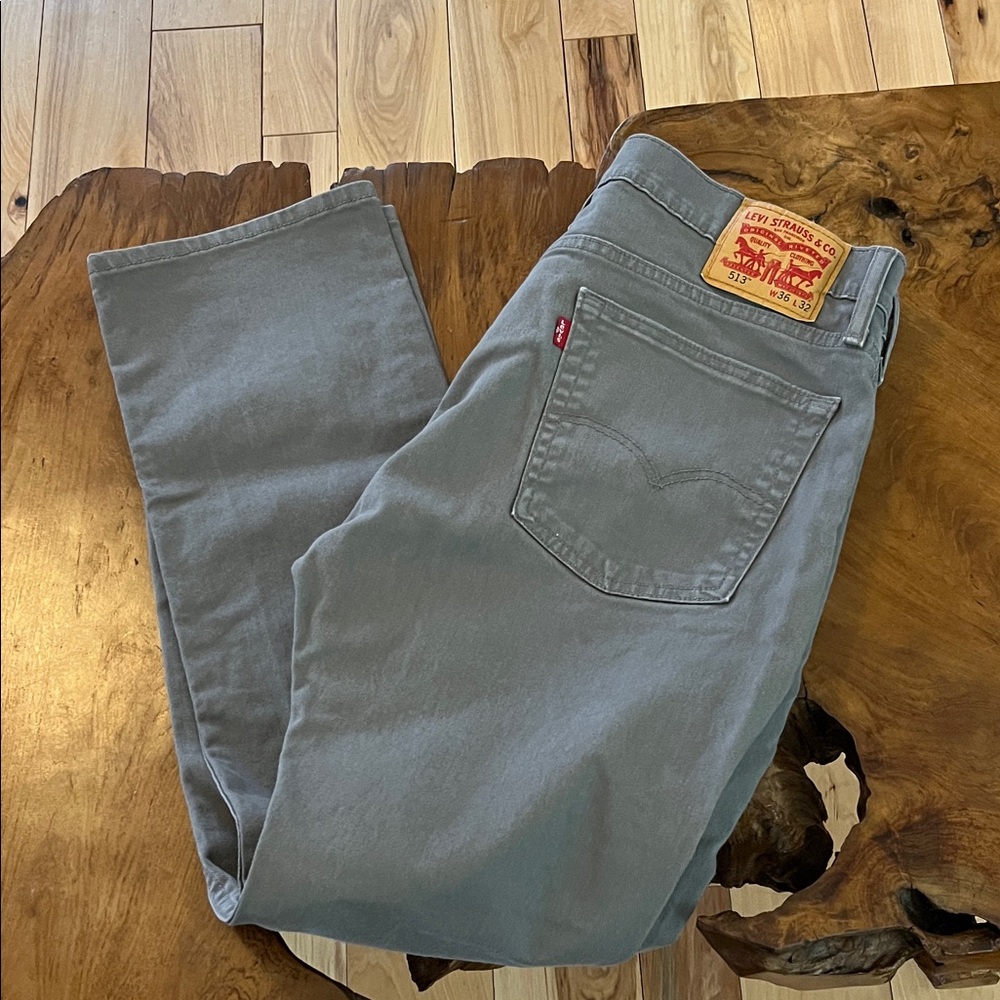 Levi's Gray Chinos & Khakis - Picture 1 of 7